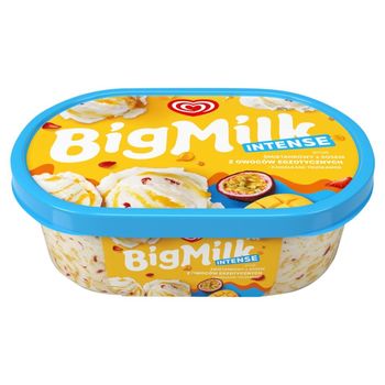 Big Milk Intense Lody Smak Mietankowy Z Sosem Z Owoc W Egzotycznych I