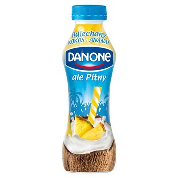 Danone ale Pitny Odjechany ananas kokos Napój jogurtowy 290 g Zakupy