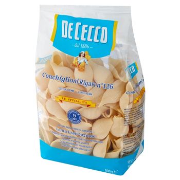 De Cecco Makaron duże muszle 500 g Zakupy online z dostawą do domu