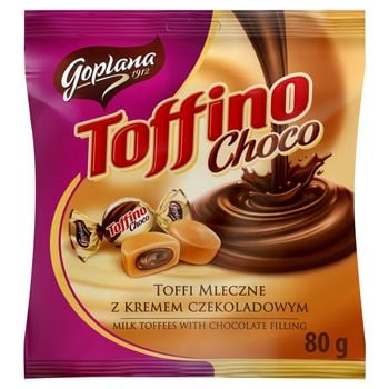 Goplana Toffino Choco Toffi Mleczne Z Kremem Czekoladowym G Zakupy