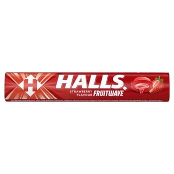 Halls Fruitwave Cukierki O Smaku Truskawkowym G Zakupy Online Z