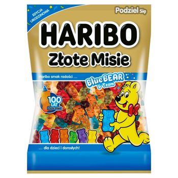 Haribo Złote Misie Żelki owocowe 175 g Zakupy online z dostawą do