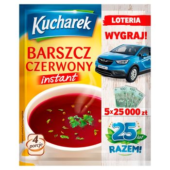 Kucharek Barszcz Czerwony Instant G Zakupy Online Z Dostaw Do