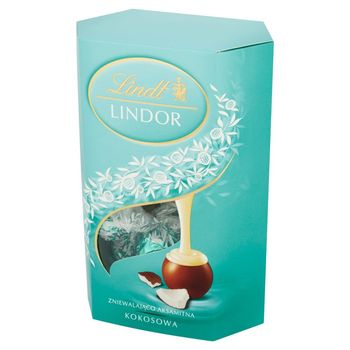 Lindt Lindor Kokosowa Pralinki Z Czekolady Mlecznej Z Nadzieniem 175 G