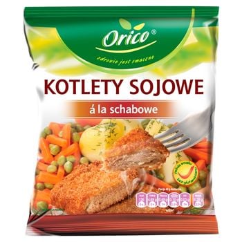 Orico Kotlety sojowe a la schabowe 600 g Zakupy online z dostawą do