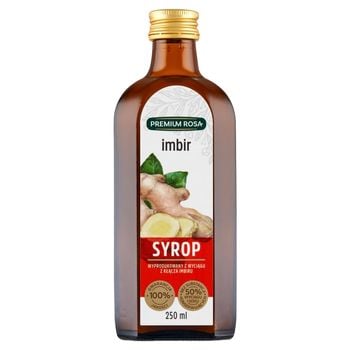 Premium Rosa Syrop imbir 250 ml Zakupy online z dostawą do domu