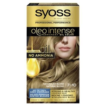 Syoss Oleo Intense Farba do włosów 7 10 naturalny blond Zakupy online