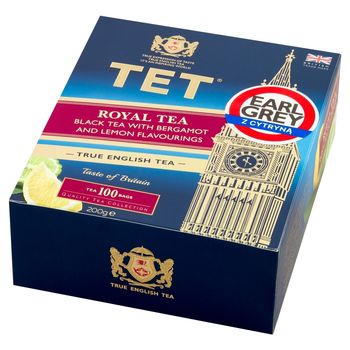 Tet Royal Tea Herbata Czarna Z Aromatem Bergamotki I Cytryny G