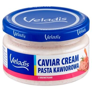 Veladis Pasta kawiorowa z krewetkami 160 g Zakupy online z dostawą do