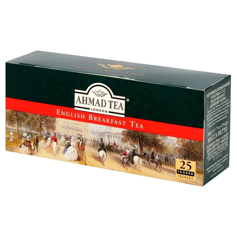 Ahmad Tea English Breakfast Herbata Czarna 50 G 25 Torebek Zakupy