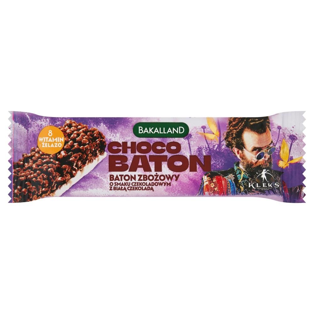 Bakalland Choco Baton Zbo Owy O Smaku Czekoladowym Z Bia Czekolad