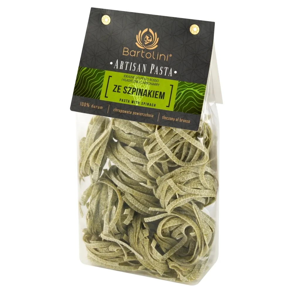 Bartolini Artisan Pasta Fettuccine Makaron Ze Szpinakiem 300 G Zakupy