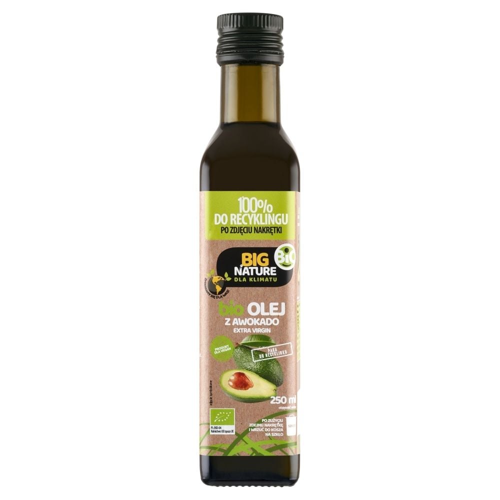 Big Nature Bio Olej Z Avocado Extra Virgin 250 Ml Zakupy Online Z