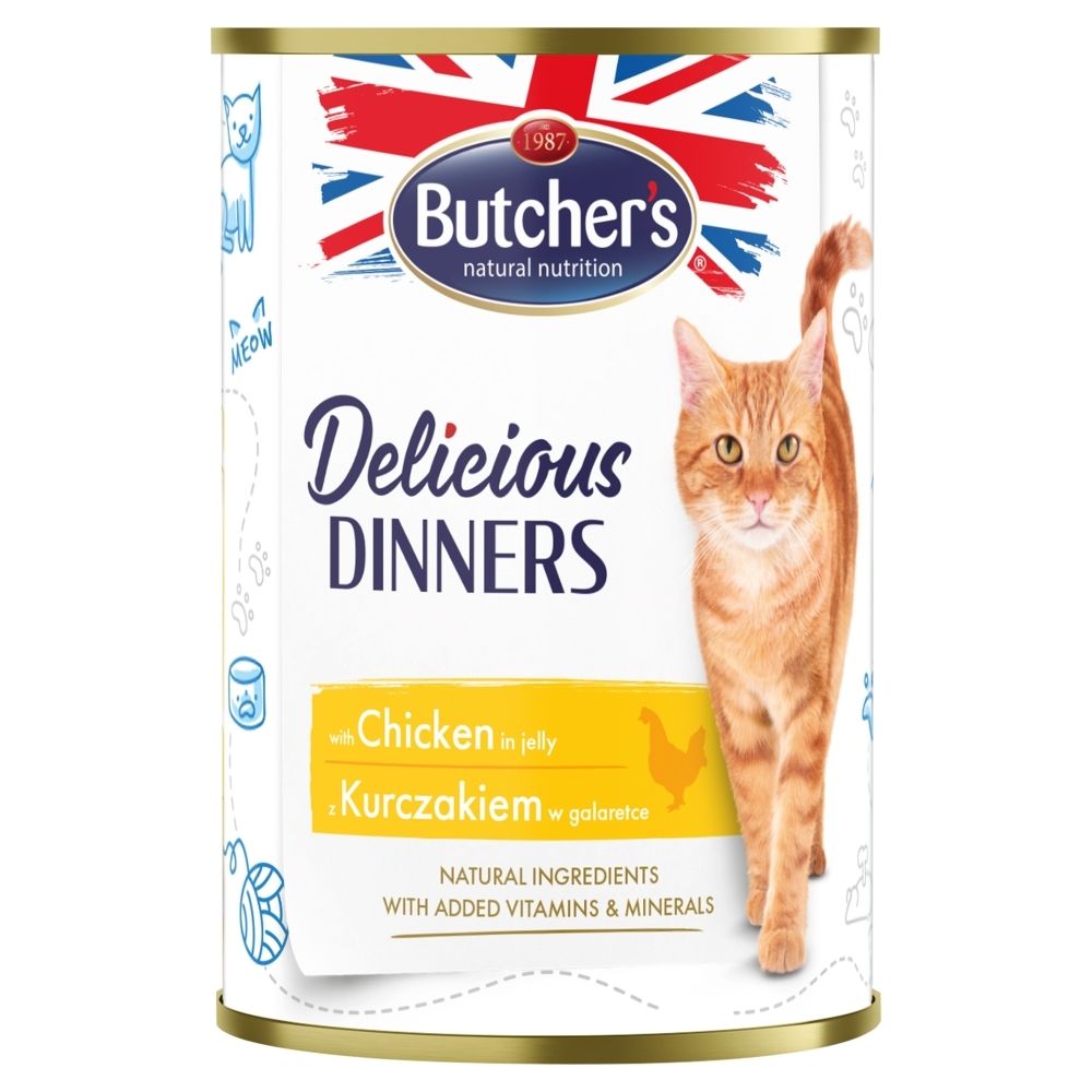 Butcher S Delicious Dinners Karma Dla Kot W Z Kurczakiem W Galaretce