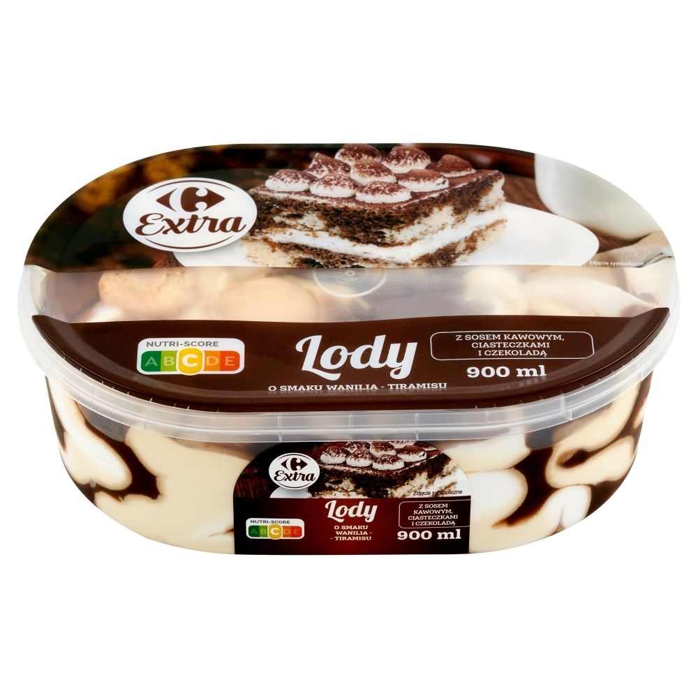 Carrefour Extra Lody O Smaku Wanilia Tiramisu 900 Ml Zakupy Online Z