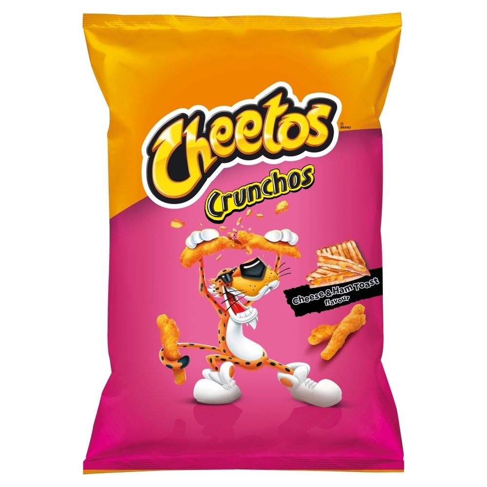 Cheetos Crunchos Chrupki kukurydziane o smaku tosta serowego z szynką