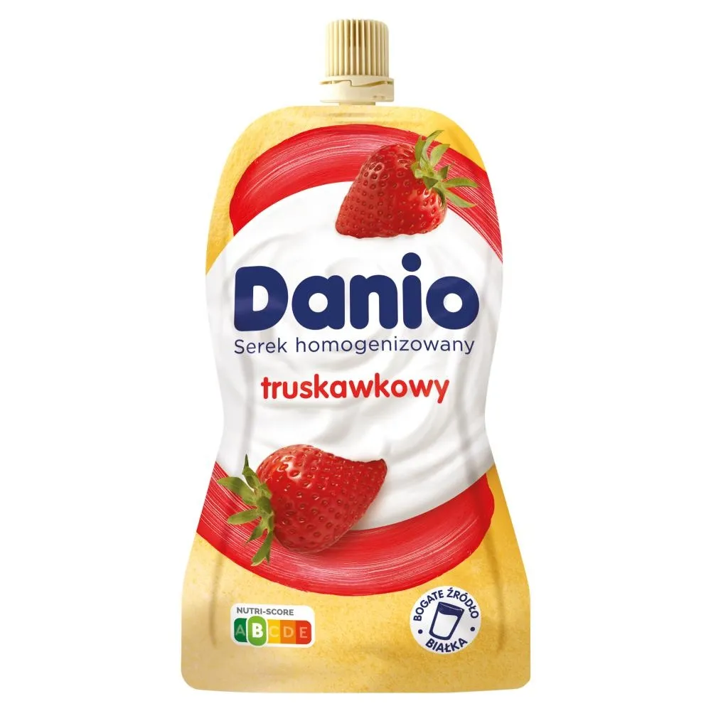 Danio Serek Homogenizowany Truskawkowy G Zakupy Online Z Dostaw