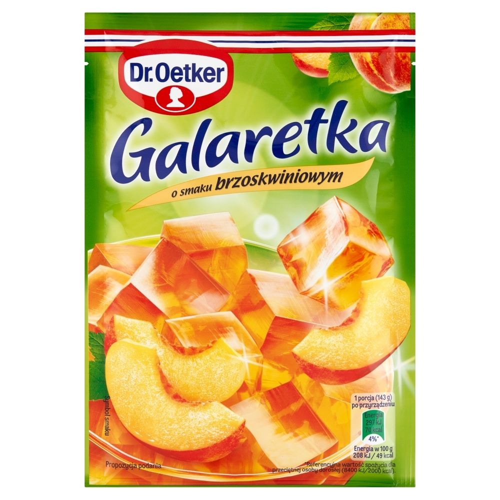 Dr Oetker Galaretka O Smaku Brzoskwiniowym G Zakupy Online Z