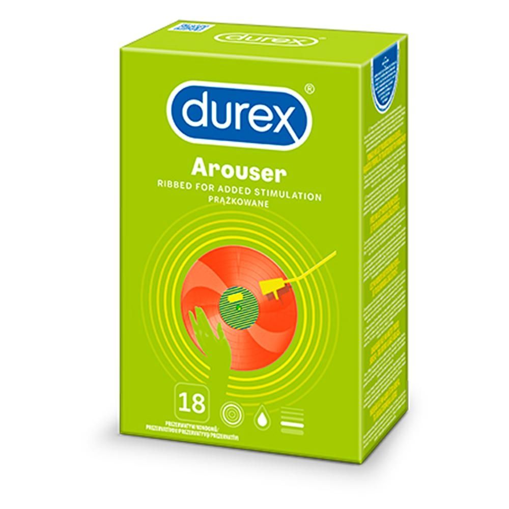 Durex Arouser Prezerwatywy 18 sztuk Zakupy online z dostawą do domu