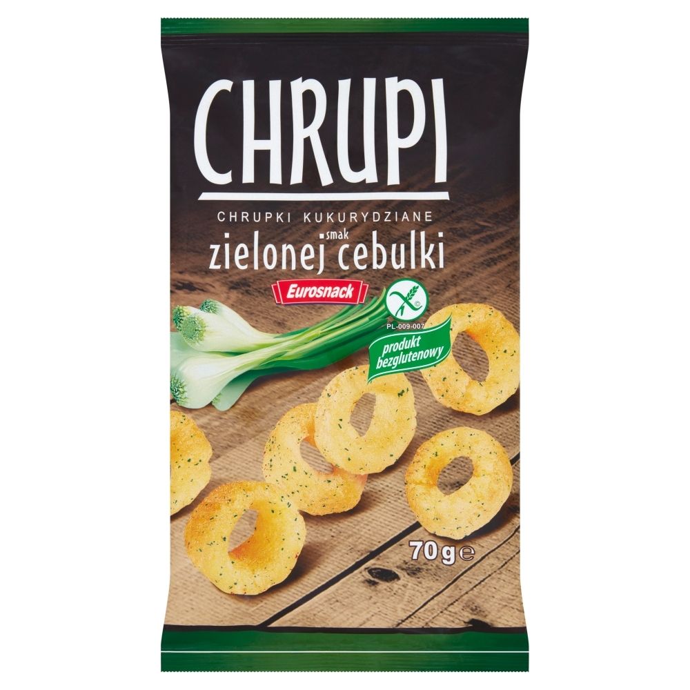 Eurosnack Chrupi Chrupki Kukurydziane Smak Zielonej Cebulki G