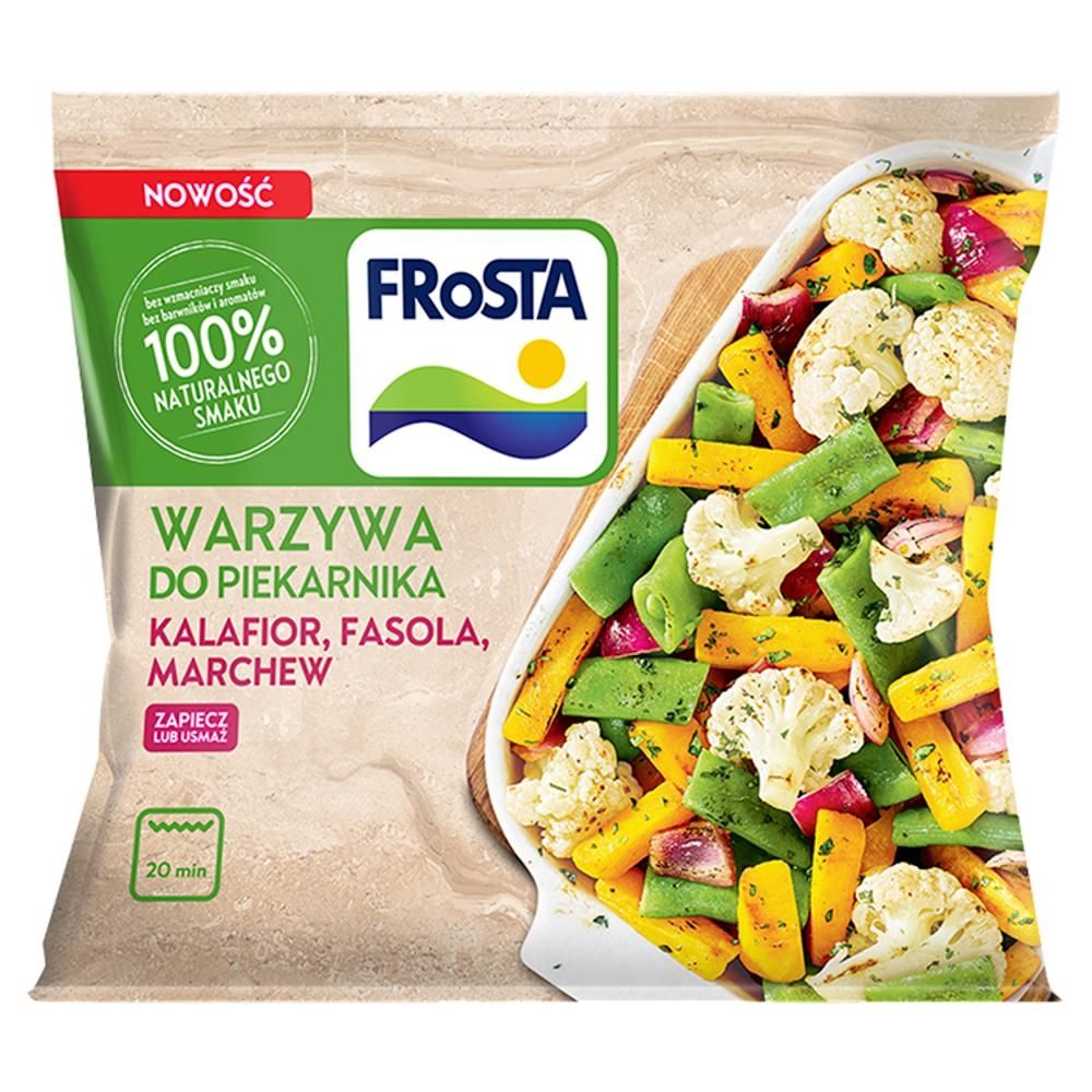 FRoSTA Warzywa Do Piekarnika Kalafior Fasola Marchew 400 G Zakupy