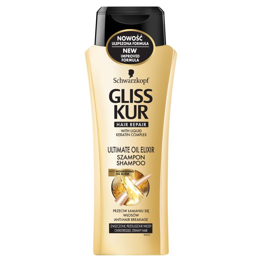 Gliss Kur Ultimate Oil Elixir Szampon Ml Zakupy Online Z Dostaw