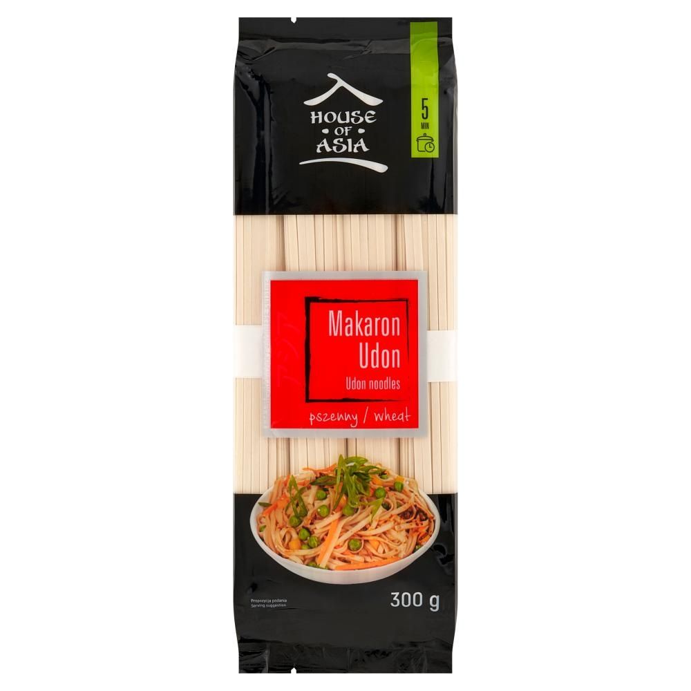 House of Asia Makaron udon pszenny 300 g Zakupy online z dostawą do