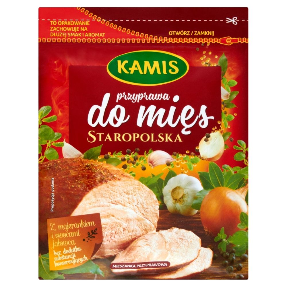 Kamis Przyprawa do mięs staropolska Mieszanka przyprawowa 70 g Zakupy