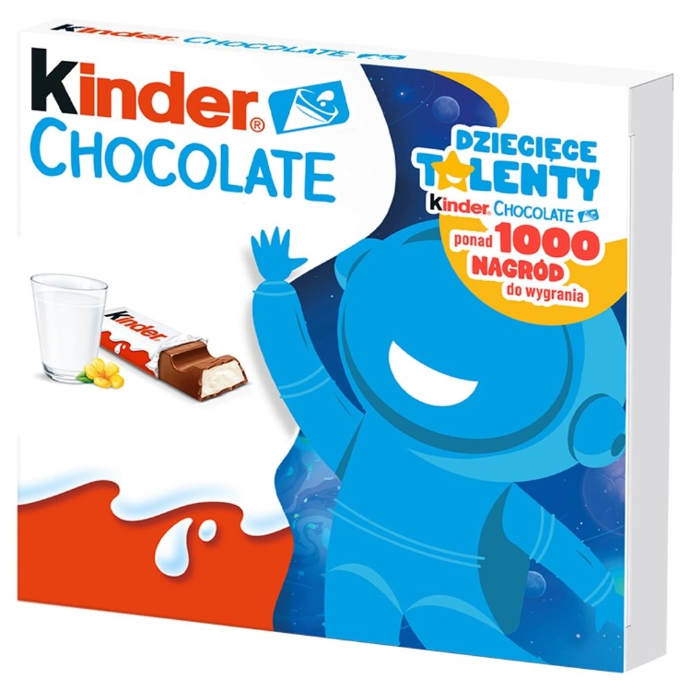 Kinder Chocolate Batonik Z Mlecznej Czekolady Z Nadzieniem Mlecznym 50