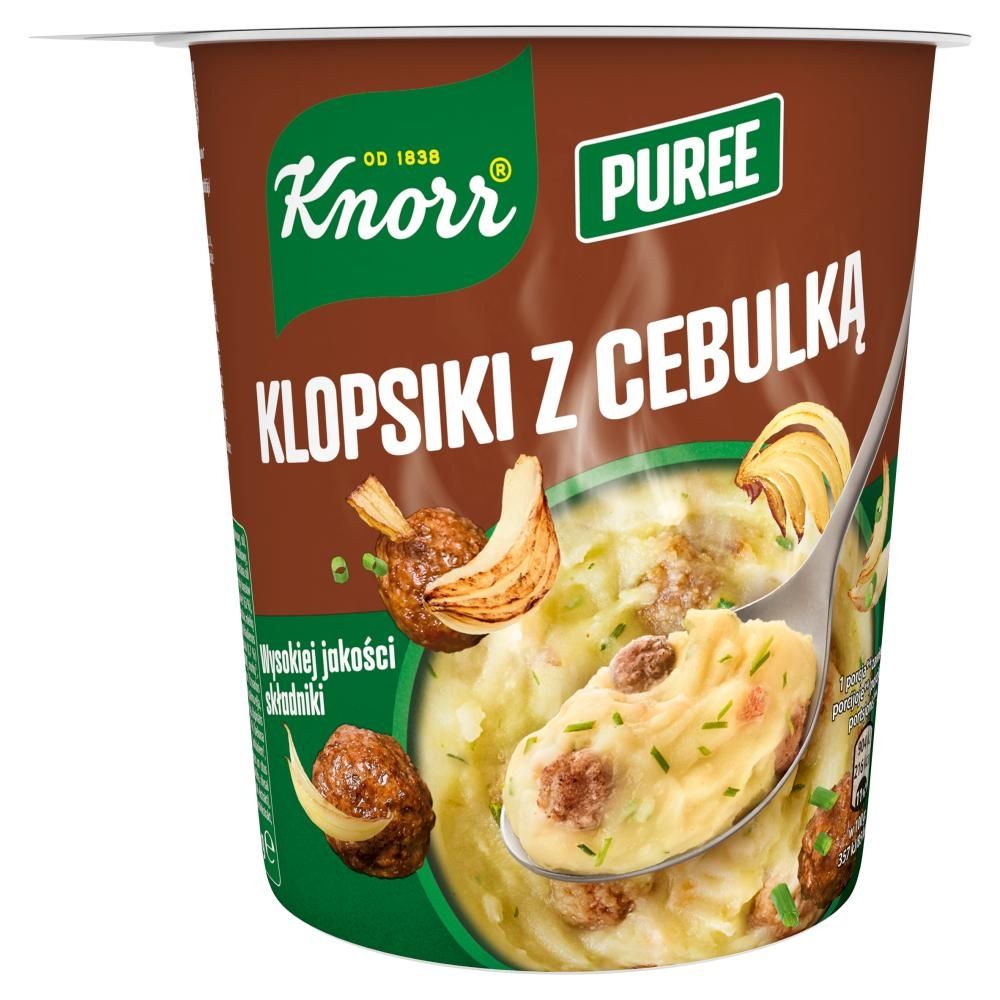 Knorr Puree klopsiki z cebulką 53 g Zakupy online z dostawą do domu