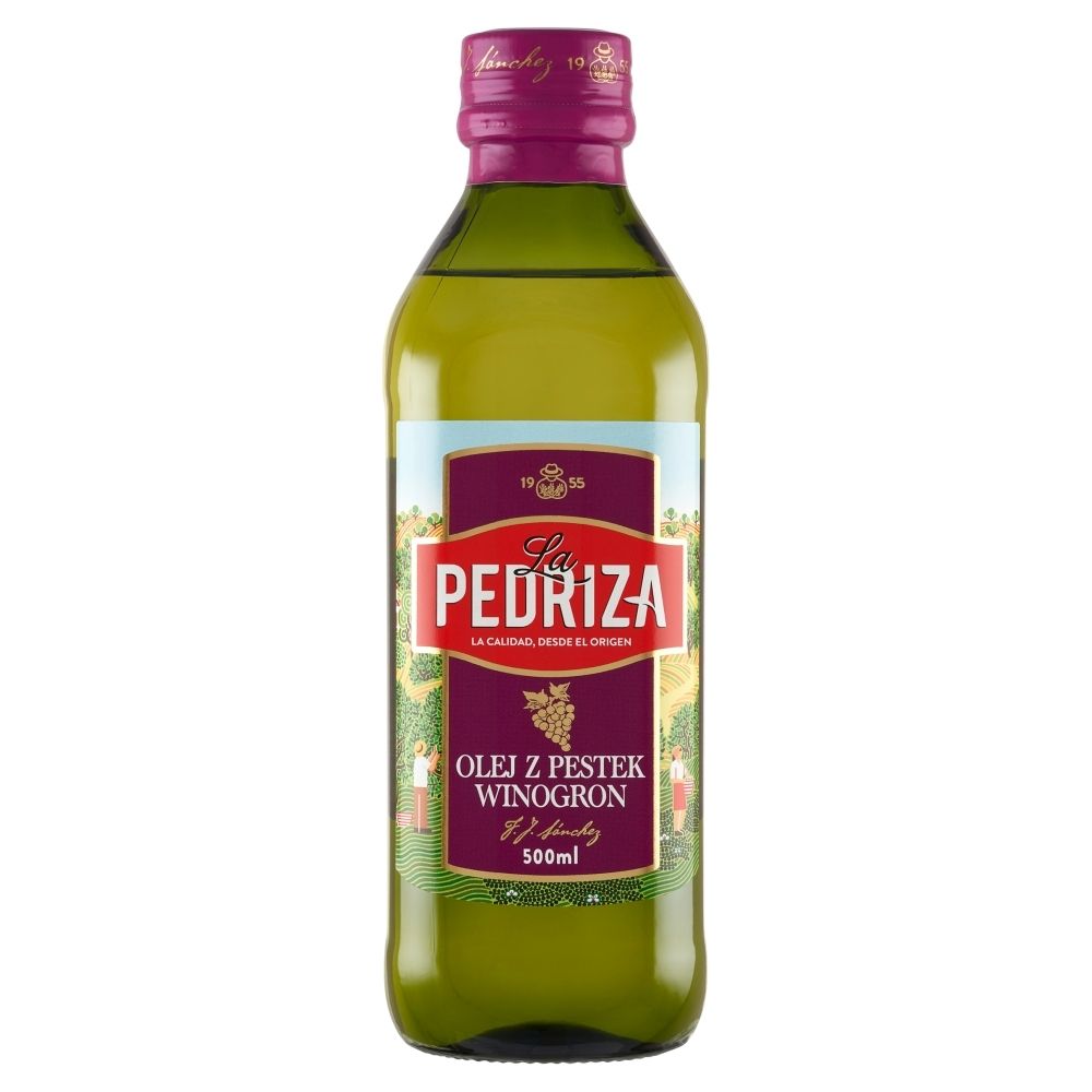 La Pedriza Olej z pestek winogron 500 ml Zakupy online z dostawą do