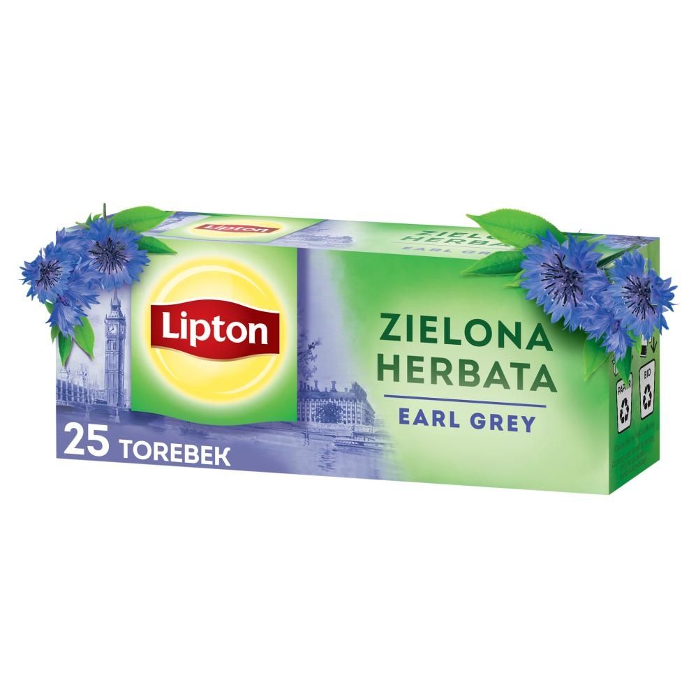 Lipton Zielona Herbata Earl Grey G Torebek Zakupy Online Z