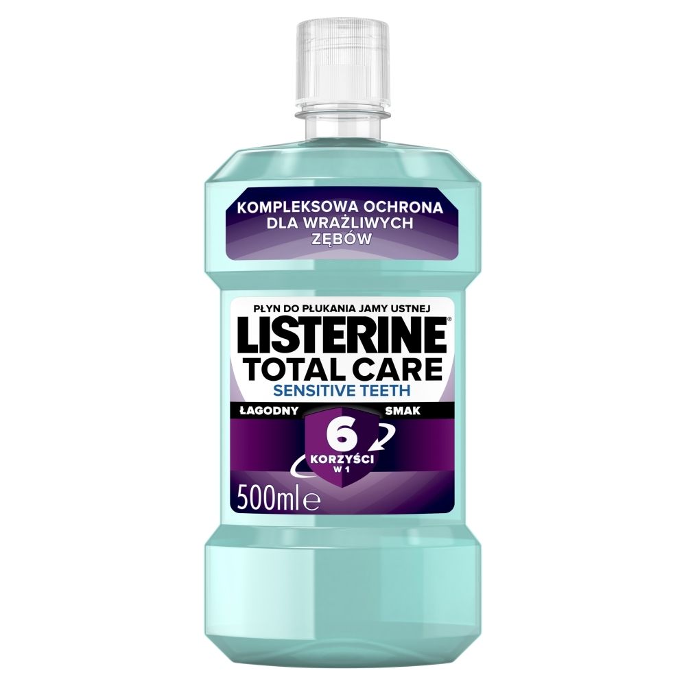 Listerine Total Care Sensitive P Yn Do P Ukania Jamy Ustnej Ml