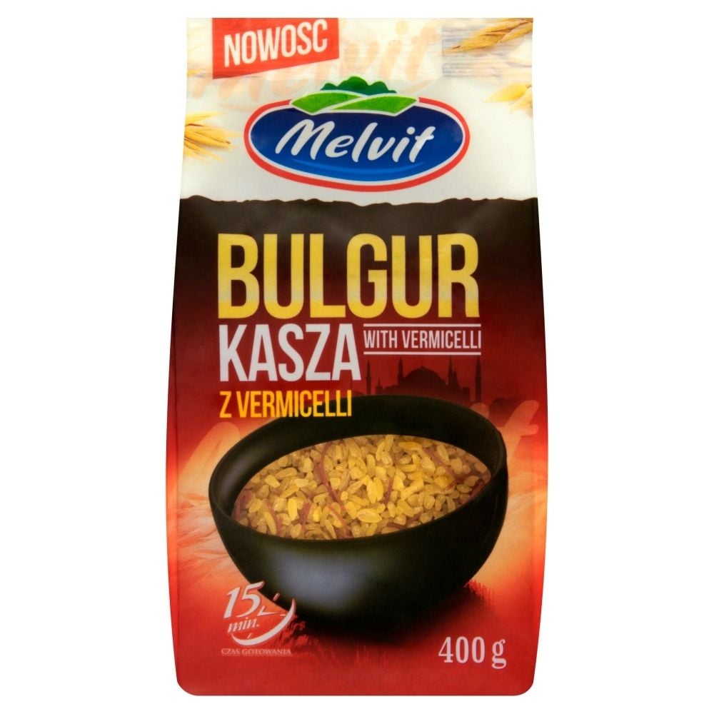 Melvit Kasza Bulgur Z Vermicelli G Zakupy Online Z Dostaw Do