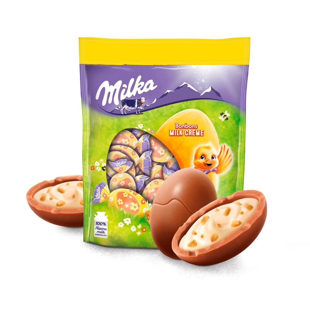 Milka Czekolada Mleczna Z Nadzieniem Mlecznym I Kawa Kami Orzech W