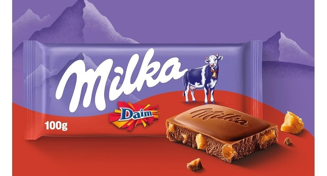 Milka Daim Czekolada Mleczna G Zakupy Online Z Dostaw Do Domu