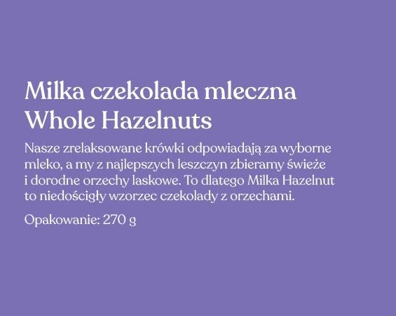 Milka Mmmax Czekolada Mleczna Z Ca Ymi Orzechami Laskowymi G