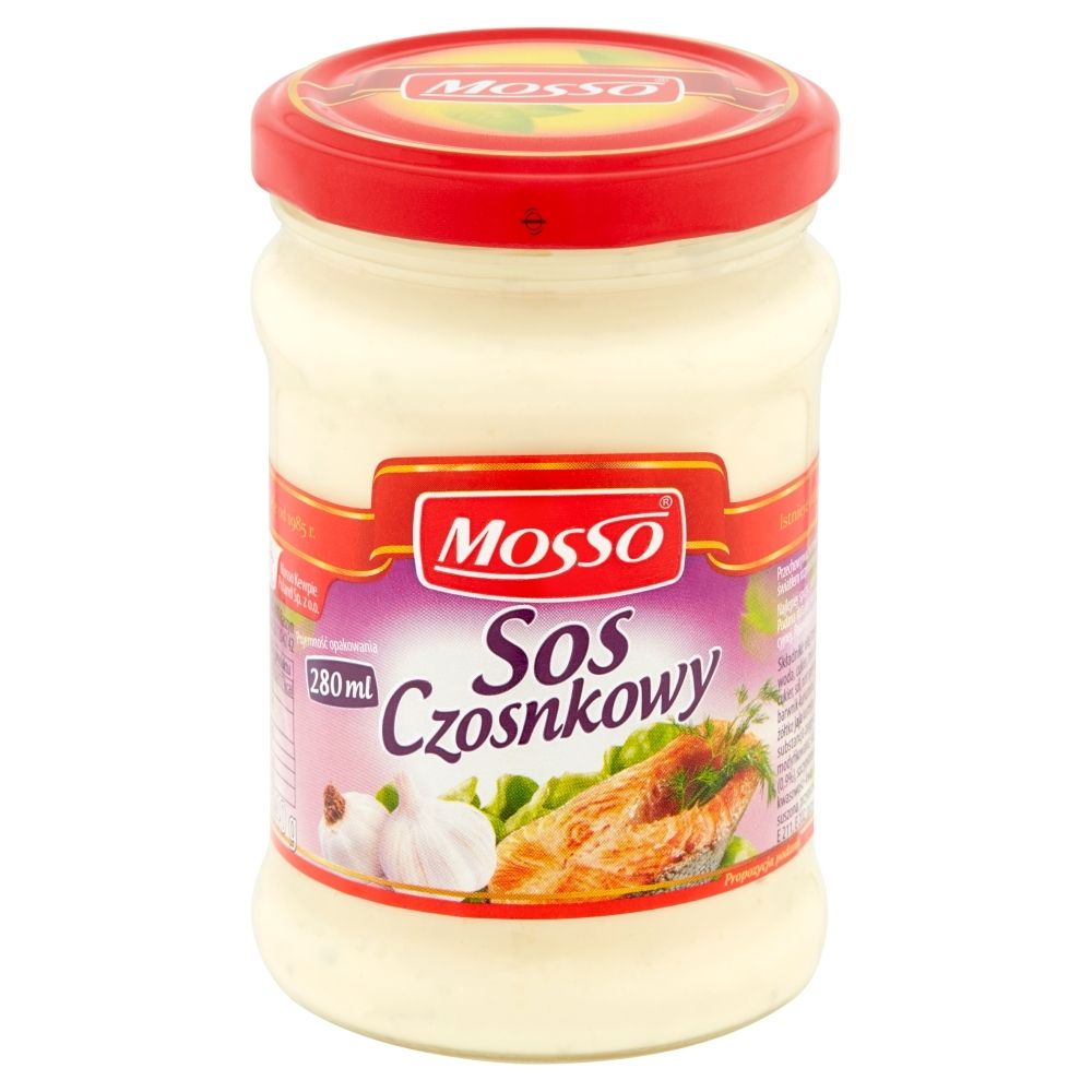 Mosso Sos czosnkowy 240 g Zakupy online z dostawą do domu Carrefour pl