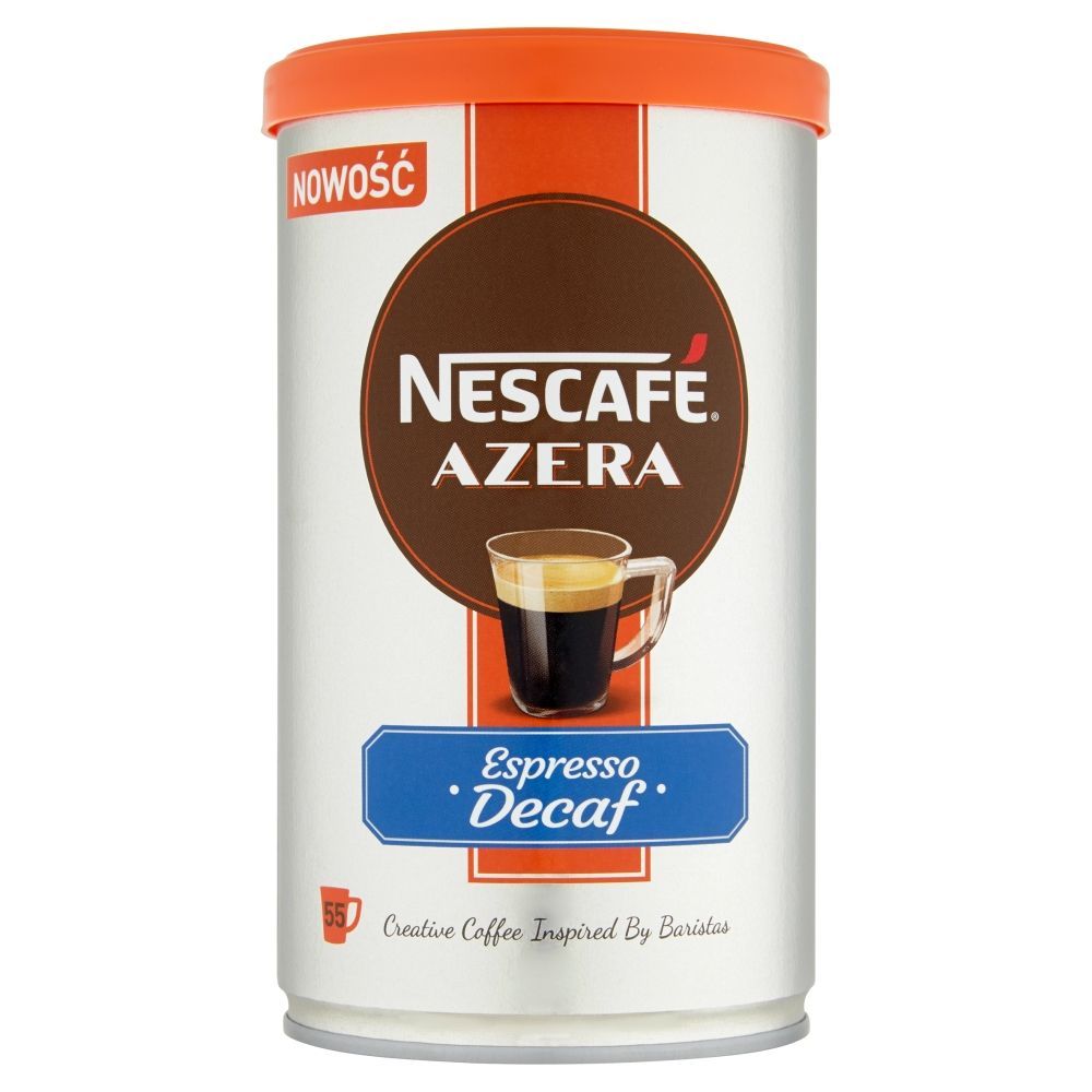 Nescafé Azera Espresso Decaf Bezkofeinowa kawa rozpuszczalna 100 g