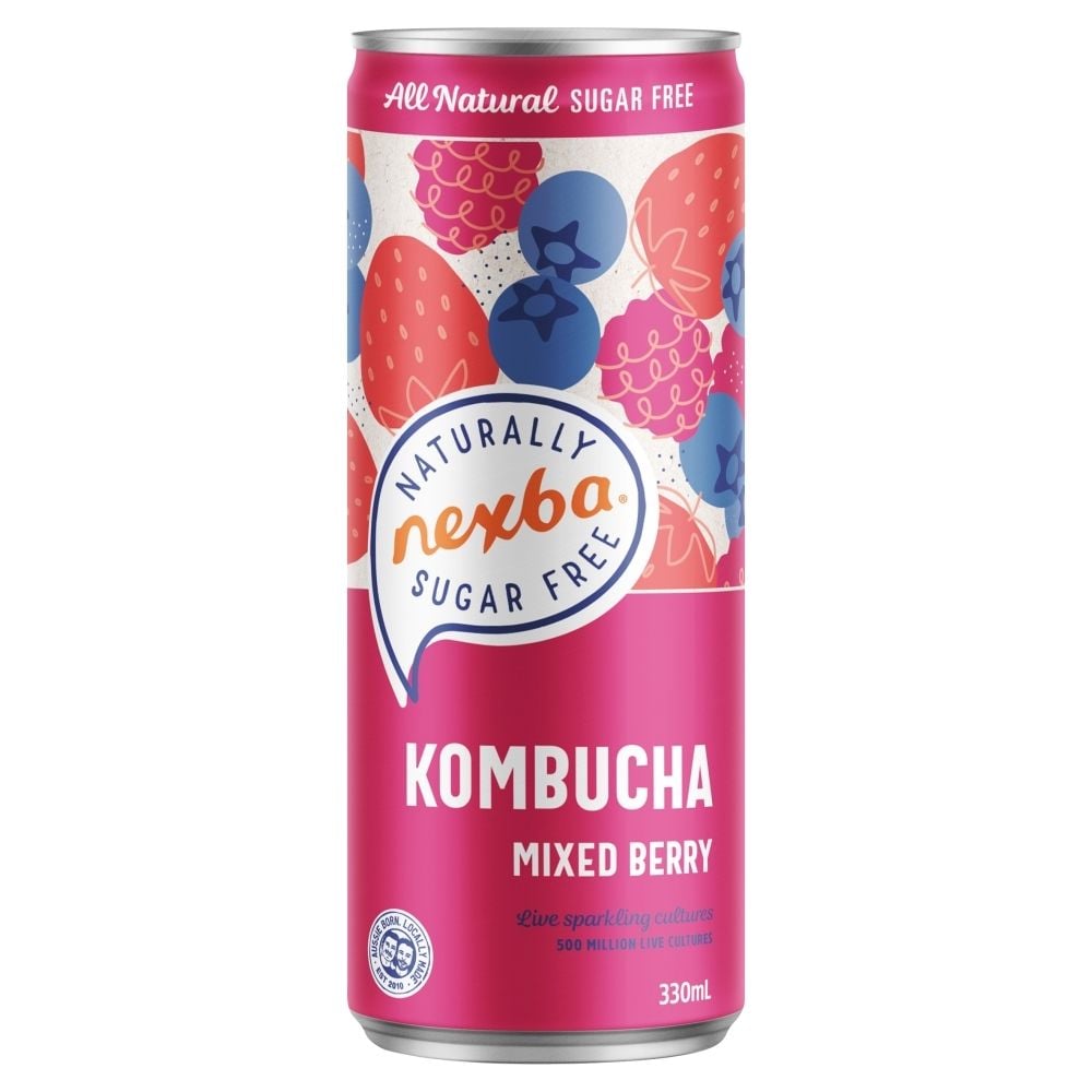 Nexba Mixed Berry Kombucha Ml Zakupy Online Z Dostaw Do Domu