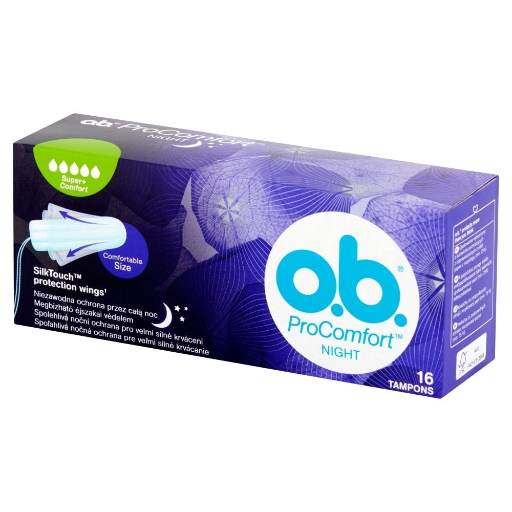 O B Procomfort Night Super Comfort Tampony Sztuk Zakupy Online Z