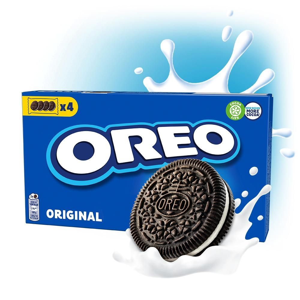 Oreo Original Ciastka Kakaowe Z Nadzieniem O Smaku Waniliowym G