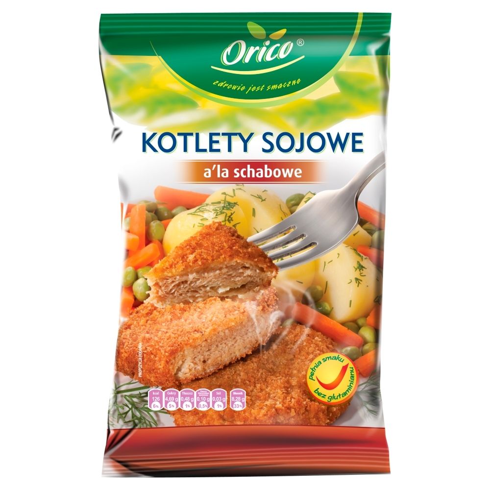 Orico Kotlety sojowe a la schabowe 100 g Zakupy online z dostawą do