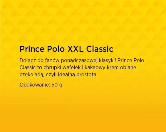 Prince Polo Xxl Classic Kruchy Wafelek Z Kremem Kakaowym Oblany