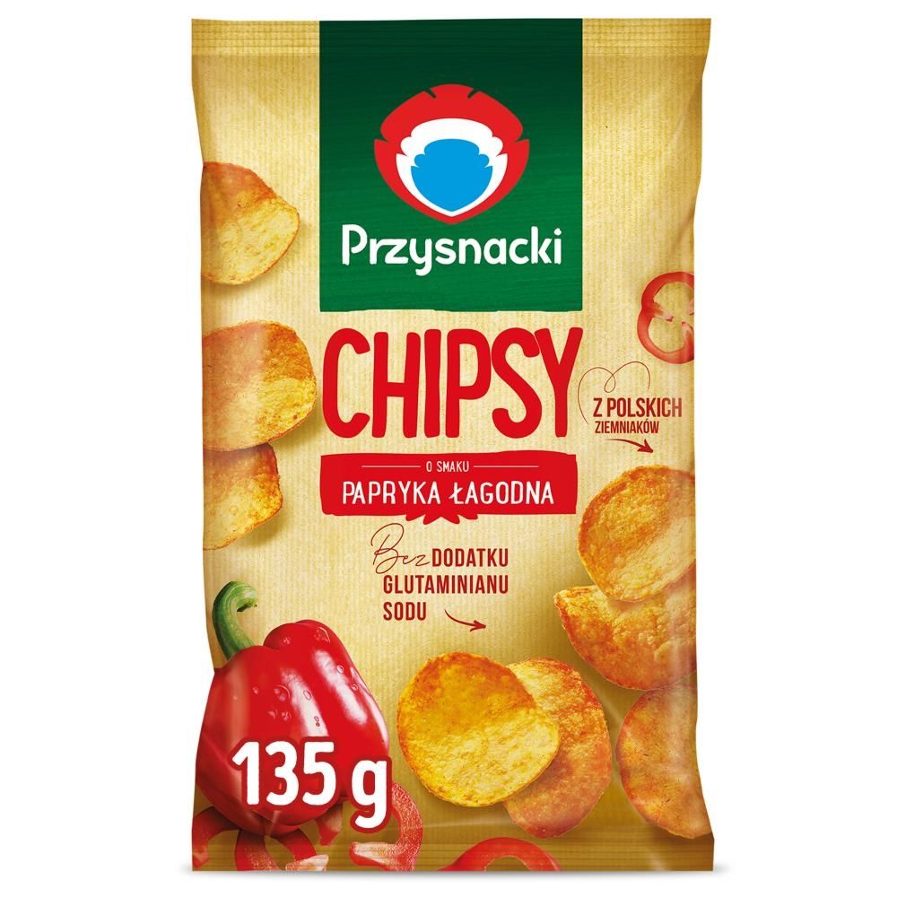 Przysnacki Chipsy O Smaku Papryka Agodna G Zakupy Online Z