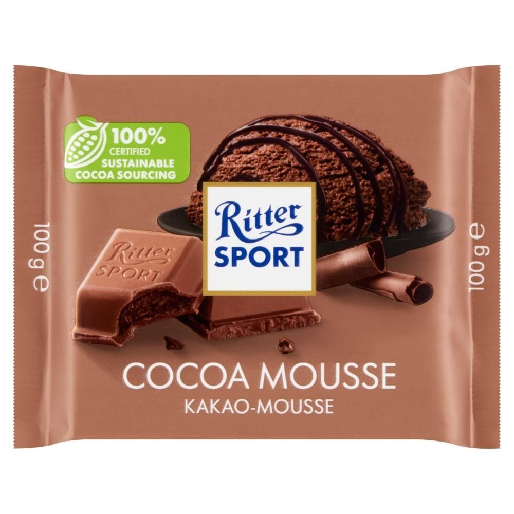 Ritter Sport Czekolada Mleczna Nadziewana Napowietrzanym Kremem