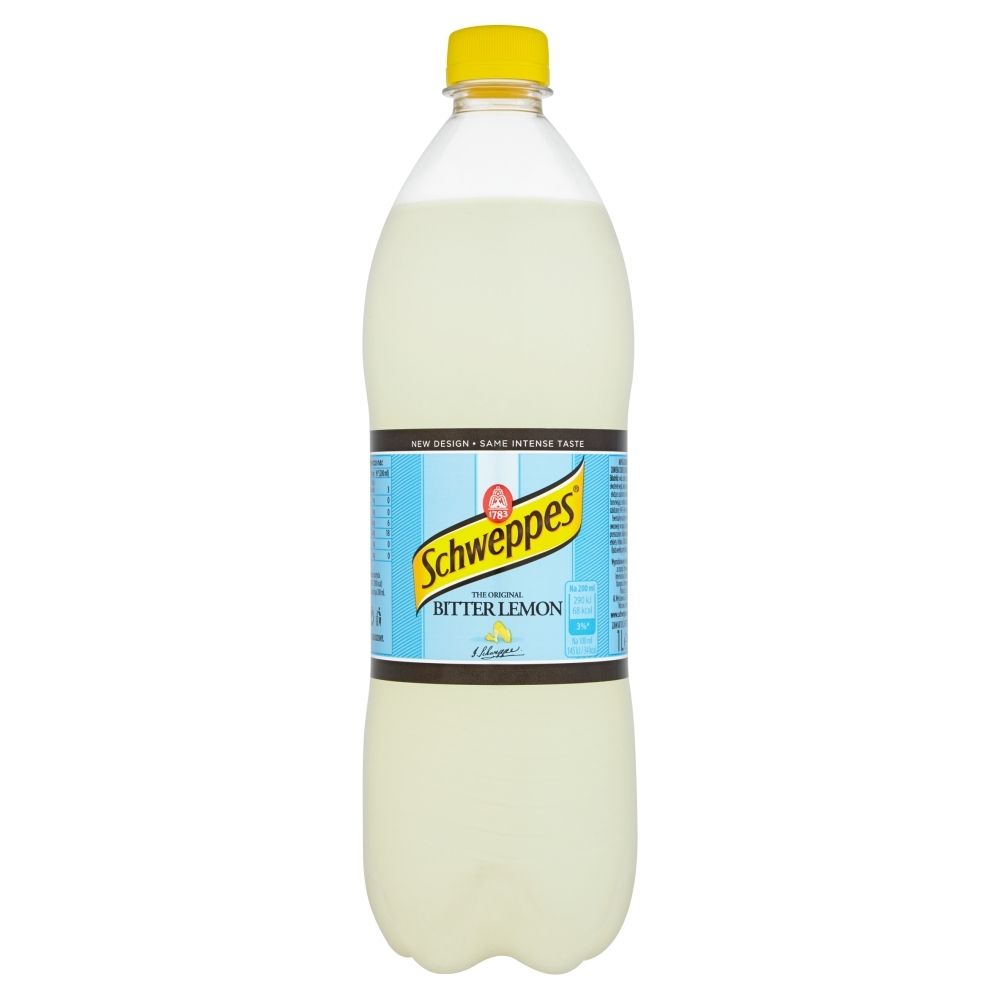 Schweppes Bitter Lemon Napój gazowany 1 l Zakupy online z dostawą do