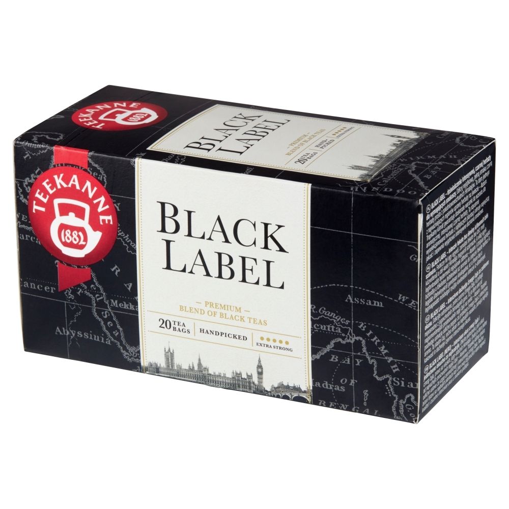 Teekanne Black Label Herbata Czarna 40 G 20 X 2 0 G Zakupy Online Z