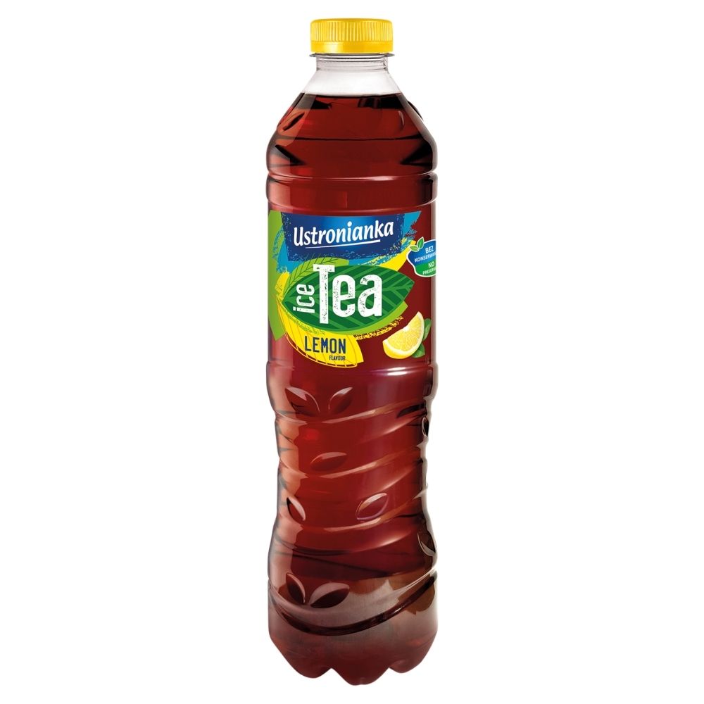 Ustronianka Ice Tea Napój niegazowany o smaku cytrynowym 1 5 l Zakupy