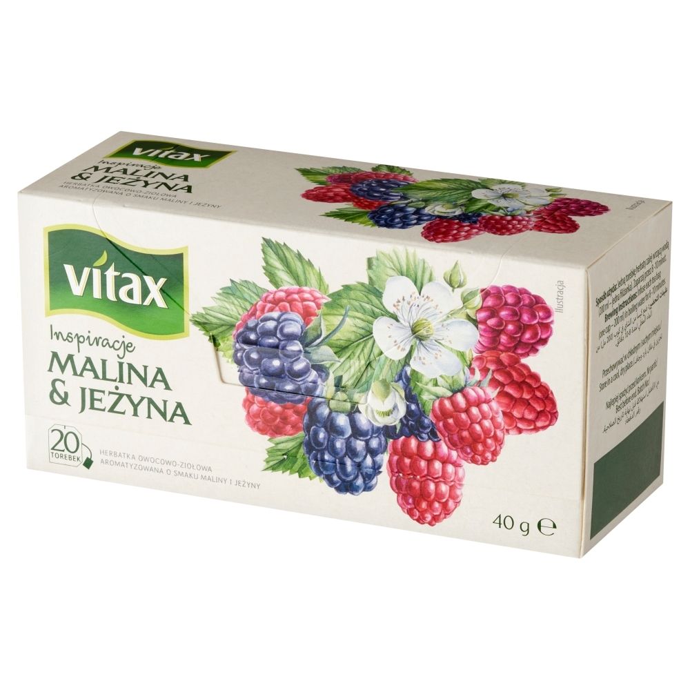 Vitax Inspiracje Herbatka Owocowo Zio Owa Aromatyzowana O Smaku Maliny